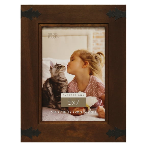 Studio Decor Expressions Dark Pine Frame with Corner Accents