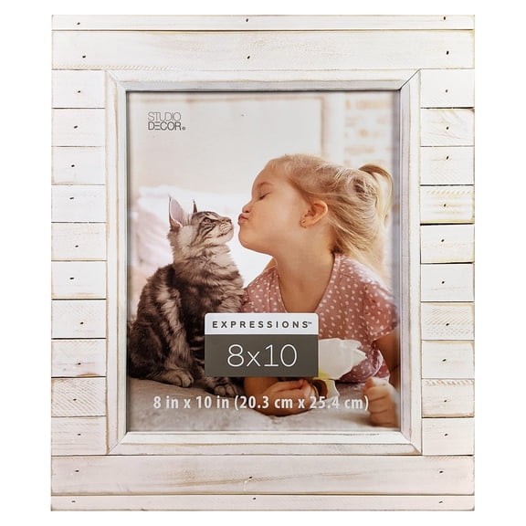 Studio Decor Expressions White Salvage Chic Frame