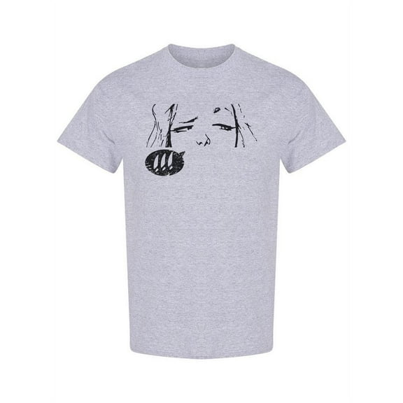 Expressive Face T-Shirt Men -SPIdeals Designs, Male Medium