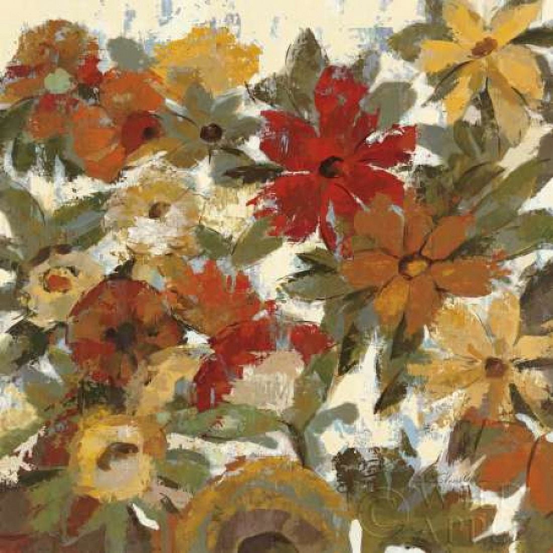 Expressive Garden II Canvas Art - Silvia Vassileva (24 x 24)