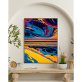thumbnail image 1 of Expressive Gestures - Abstract Expressionism Canvas Wall Art, 1 of 2