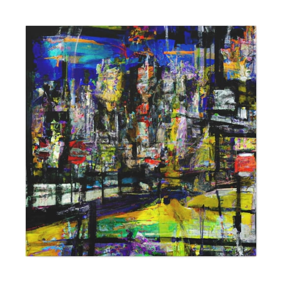 Expressive Pop Explosion - Canvas