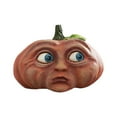 thumbnail image 1 of Expressive Pumpkins Fall Table Top Decor, Halloween Pumpkin Head Freak Resin Pumpkin Ornaments with Lifelike Expressions, for Fall Harvest Halloween Thanksgiving Party Decoration, 1 of 6