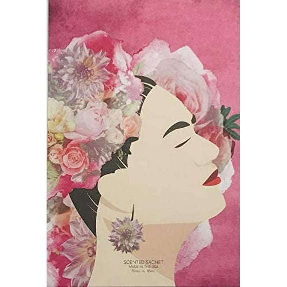 Expressive Scent 6 Pack Large Scented Sachet Envelope - Frida Kahlo