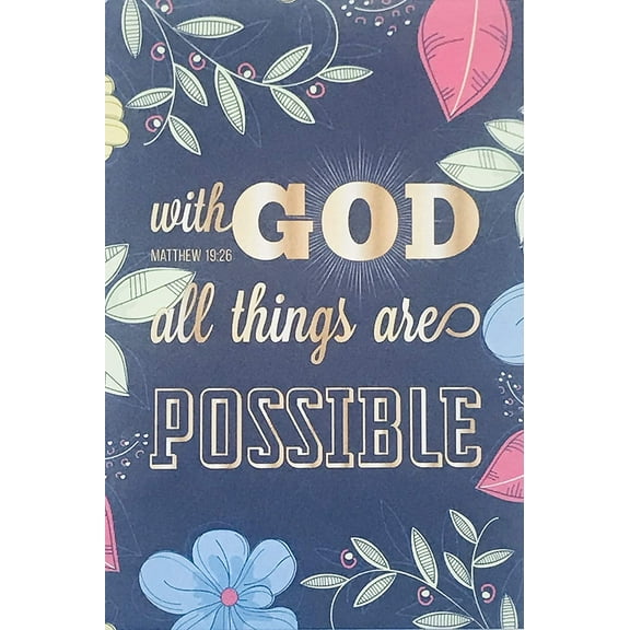 Expressive Scent 6 Pack Large Scented Sachet, Long Lasting Air Freshener - With God All Things Possible