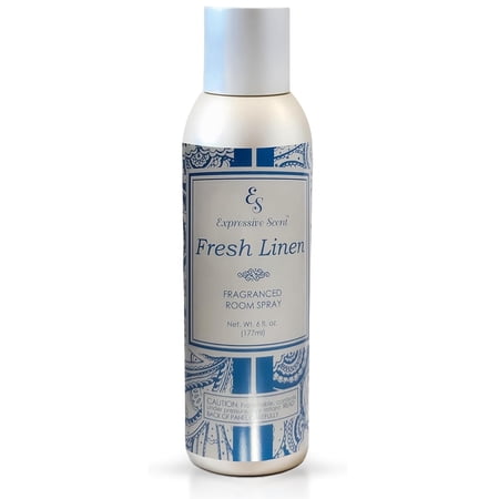 Expressive Scent Fragrance Room Spray- Long Lasting Fresh Linen Scent- 6 fl oz