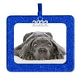 thumbnail image 1 of Expressly Yours! 2022 Picture Frame Christmas Ornament with Magnetic Glitter and Non-Glare Photo Protector, Horizontal Blue, 1 of 6