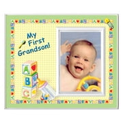 Expressly Yours! "My First Grandson" Picture Frame Keepsake Gift for Grandparent, Holds 3.5 x 5" Photo