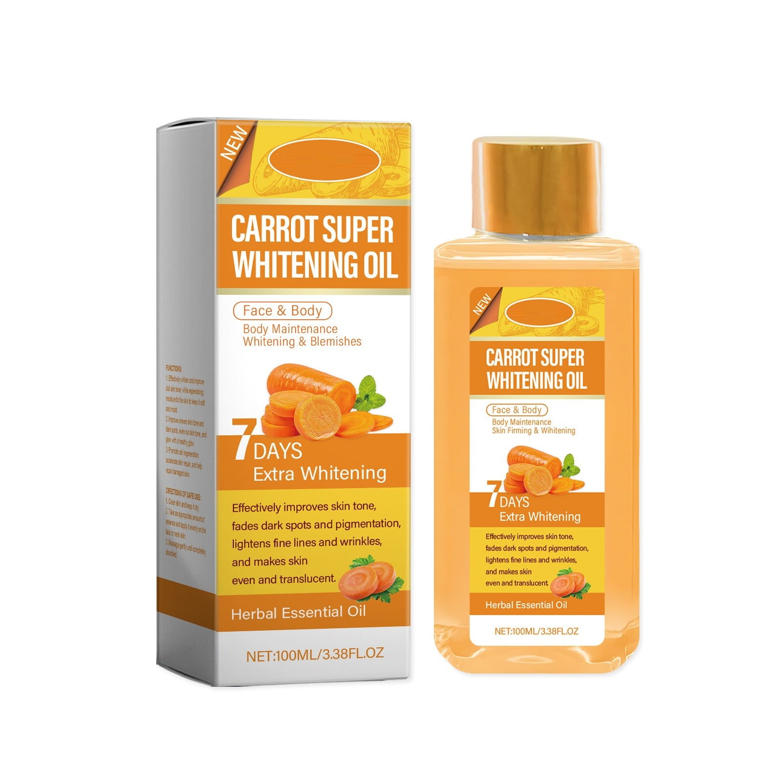 Expuqsift 1 Pack Body Care,Almond Super Body Repair Oil Nourish Repair