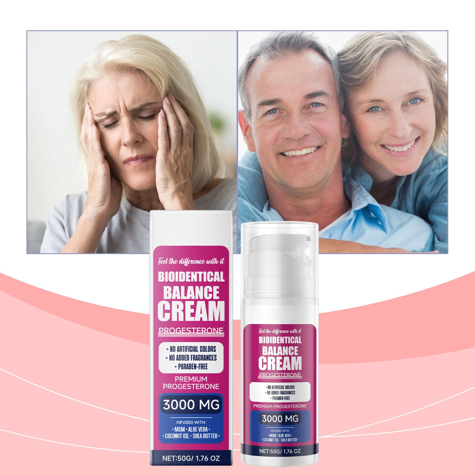 Expuqsift 1 Pack Body Care,(Bioidentical) For Menopause 3000 Mg USA Bio