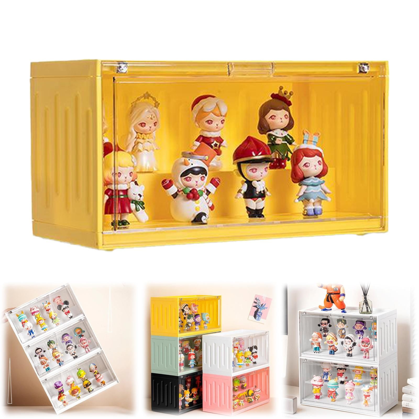 Expuqsift Jewelry box,Acrylic Display Case Stand For Figures Unique