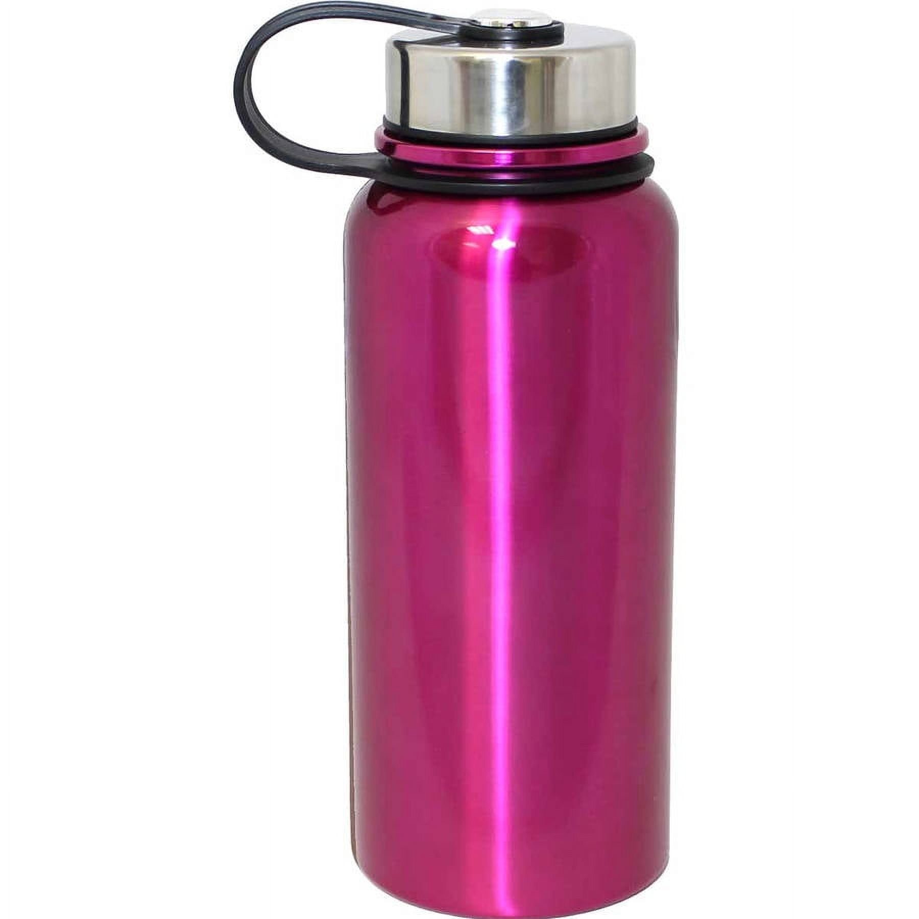 Exquis 30Ounce DoubleWall Stainless Steel, VacuumSealed Flask Bottle
