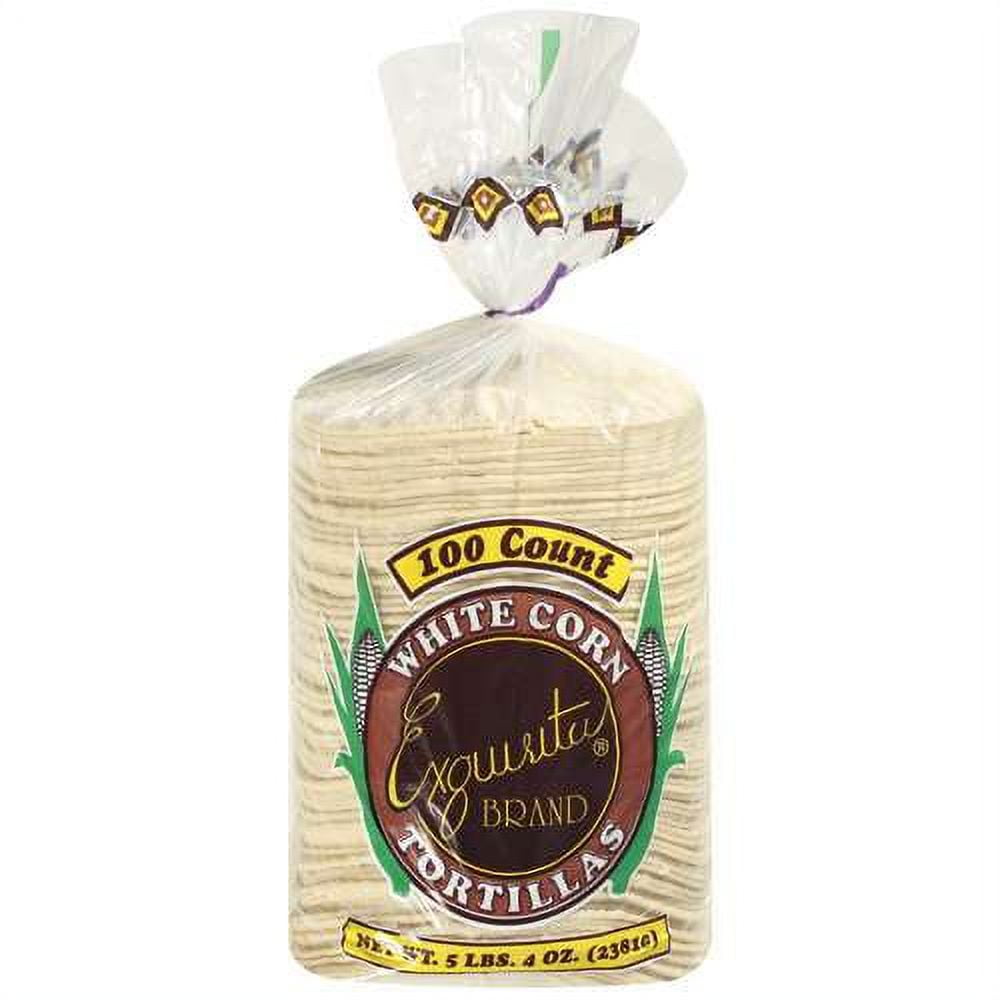 Exquisita White Corn Tortillas, 100 Ct