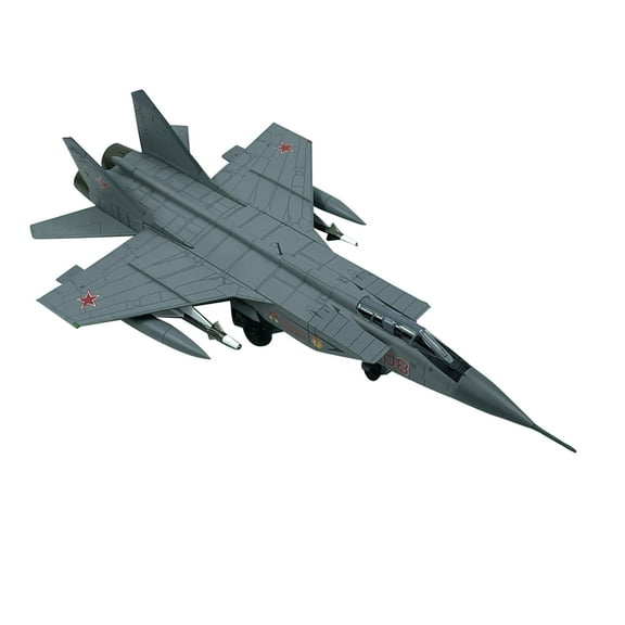 1/72 Scale MiG-31 Interceptor Aircraft Supersonic Fighter Metal Model Plane Souvenir Static Display TAPDRA Spare Part