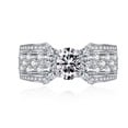 thumbnail image 1 of Exquisite 1 Carat Women's Moissanite Rings Oval Cut D Color VVS1 S925 Sterling Silver Lab Created Diamond Engagement Rings Ideal Choice for Couple Parties Date Travel, 1 of 7