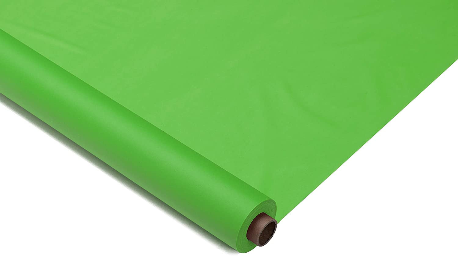 Exquisite 100 ft. x 40 in. Plastic Tablecloth Party Rolls - Disposable ...