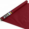thumbnail image 1 of Exquisite 100' x 40" Plastic Tablecloth Rolls Disposable Banquet Roll Plastic Table Covers Burgundy, 1 of 9