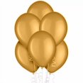 thumbnail image 1 of Exquisite 12" Gold Bulk Pack Latex Balloons | 72 Count, 1 of 3