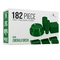 thumbnail image 1 of Exquisite 182 Piece Combo Set - Service For 26 - Emerald Green, 1 of 4