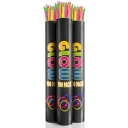 Exquisite 200-Count 22-Inch Glowsticks Necklaces Party Pack - Assorted Colors - Great for 4th of July