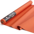 thumbnail image 1 of Exquisite 300 ft. x 40 in. Orange Plastic Tablecloth Rolls - Disposable Table Cover Rolls, 1 of 8