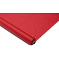 Exquisite 300 ft. x 40 in. Red Plastic Tablecloth Rolls Red Banquet