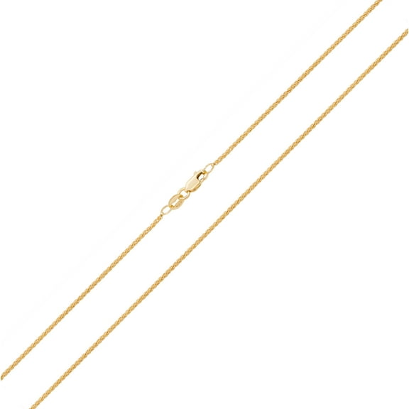 Exquisite 9k Gold Women Wheat Chain - 20 inch