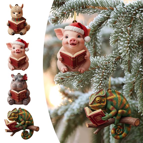 Exquisite Acrylic Backpack Pendant Car Ornament Decoration Flat Animals Series Two-Dimensional Design for Personalized Style and Unique Gifts for Car Enthusiasts and Fashionable Accessories Akmoler