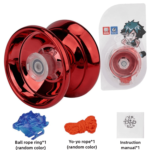Exquisite Alloy Yoyo Ball Beginner Type Dead Sleep Live Sleep Yoyo Ball Competitive Yoyo Combination Set