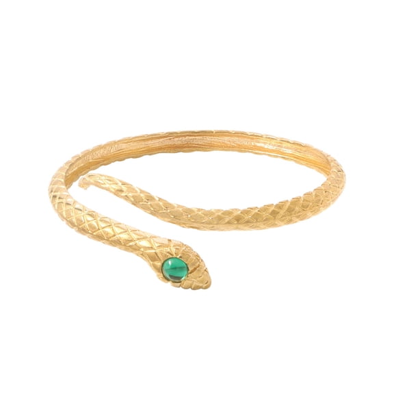 Exquisite Bangle Elegant Snake Open Bracelet Fashion Wrist Jewelry for Daily