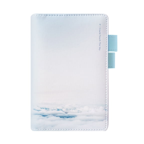 Exquisite Blue for Sky Cloud Handbook A6 Notepad 128 Sheets Business Gifts for G