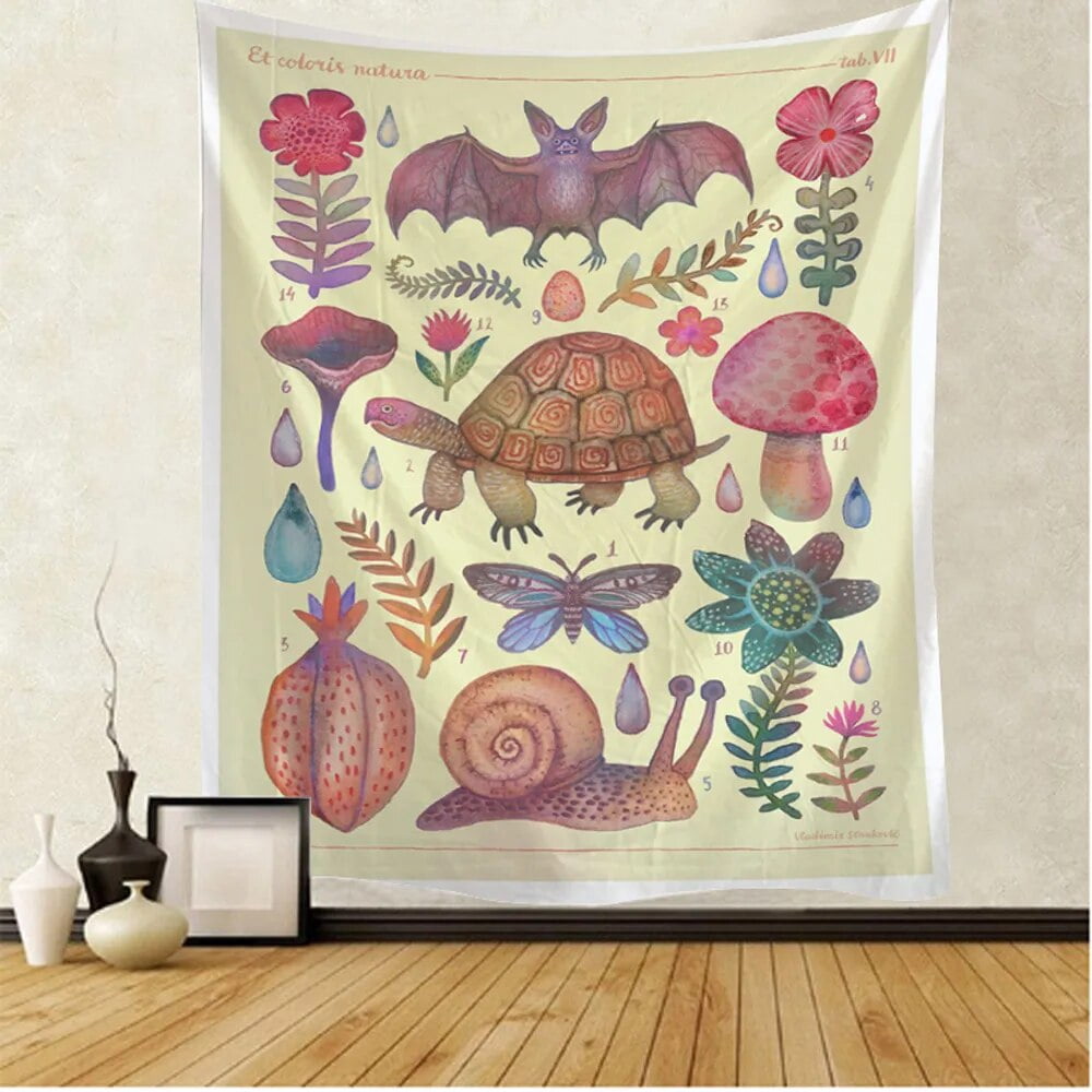 Exquisite Butterfly Pattern Wall Tapestry Art Decor Blanket Curtain