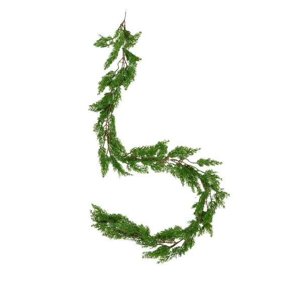 Exquisite Christmas Vines For Fireplace Ladder Decorating With Ruffle Rattan Design, Flexible And Versatile Plant Arrangement With Electroplated Ball Accents, Festive Home Decor