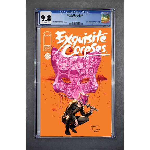 Exquisite Corpses 8 CGC Universal Series 9.8 Marat Mychaels Variant A Trade LTD 500 [12/17/25]