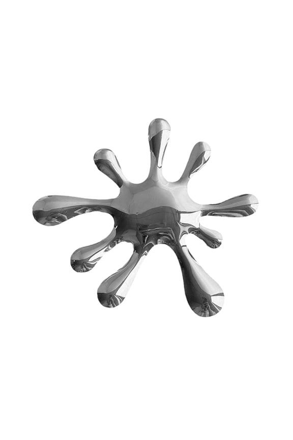 Exquisite Craftsmanship Brooch with Irregular Pattern Elegant Office Jewelry Statement Brooch for Fashion Ladies