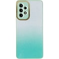 thumbnail image 1 of Exquisite Creative Gradient Glitter PC Phone Case for Samsung Galaxy A52 S A72 A71 A14 A54 A74 4G 5G Durable Bumper Bling Gorgeous Protector Cover(Cyan,A71 4G), 1 of 8