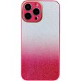 thumbnail image 1 of Exquisite Creative Gradient Glitter PC Phone Case for iPhone 14 13 12 11 Plus Pro Max Durable Bumper Bling Gorgeous Protector Cover(Red,14 Pro), 1 of 8
