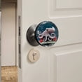 thumbnail image 1 of Exquisite Crystal Door Knob Handcrafted Lead-Free Faceted Glass for Interior Doors Cabinets Closets Solid Brass Base Easy to Install, 1 of 5