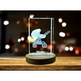 thumbnail image 1 of Exquisite Crystal Sculpture of a Stroller | Unique 3D Engraved Keepsake Gift, 1 of 6