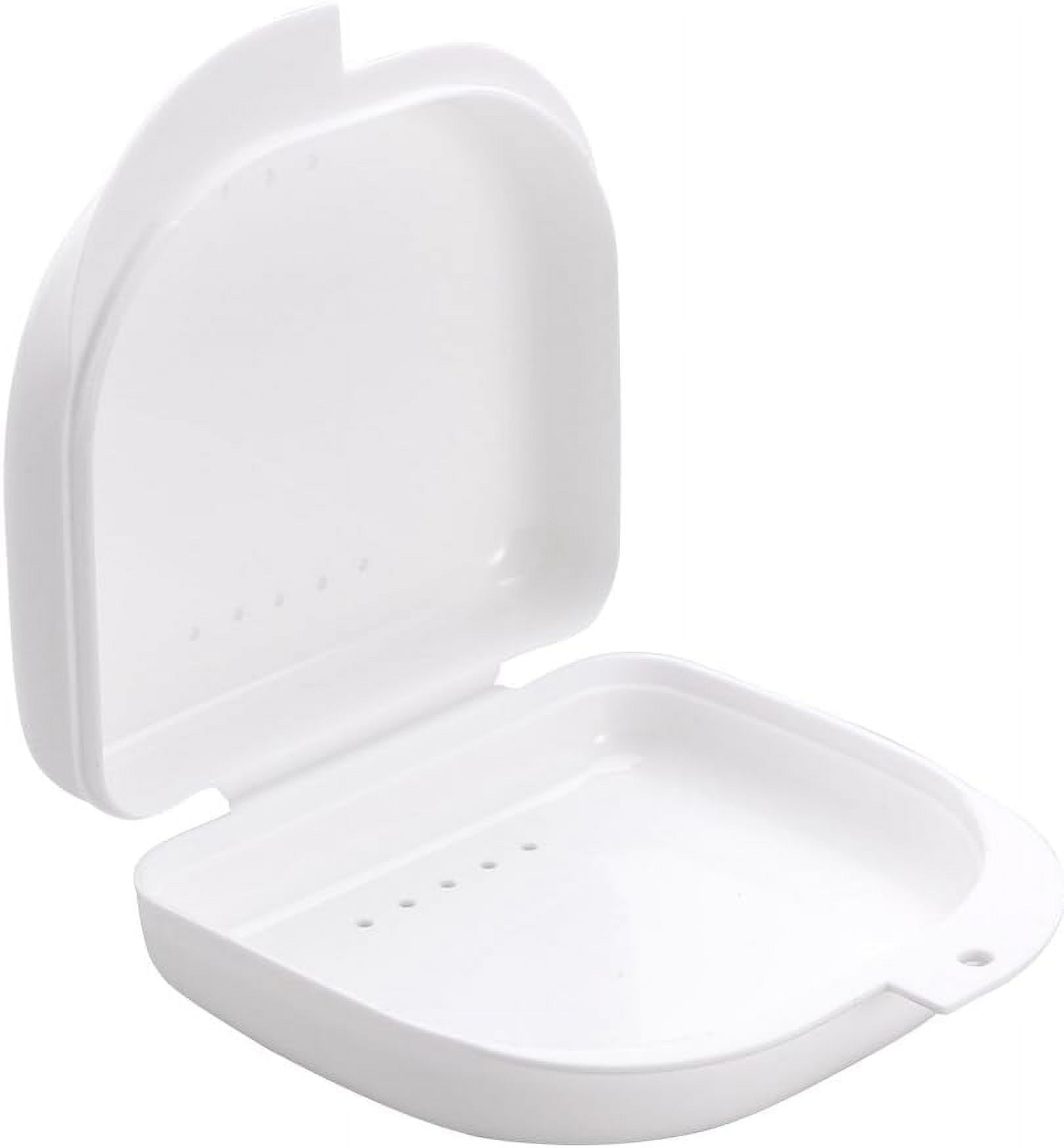 Exquisite Dental Retainer Case, Food-Grade PC Material Mouth Guard Case with Vent Holes for Easy Carrying and Secure Storage, Premium Material Ensuring Durability and Cleanliness