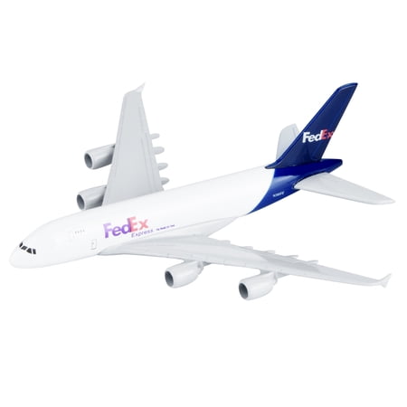 Exquisite Federal Express A380 Plane Model Premium Collectible for Collectors and Enthusiasts, 1/400