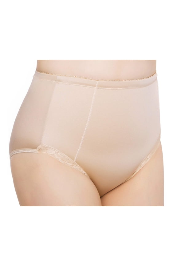 Control Top Slimming Body Shaper Panties, Medium Control, Lace, 2-Pack 51070261A