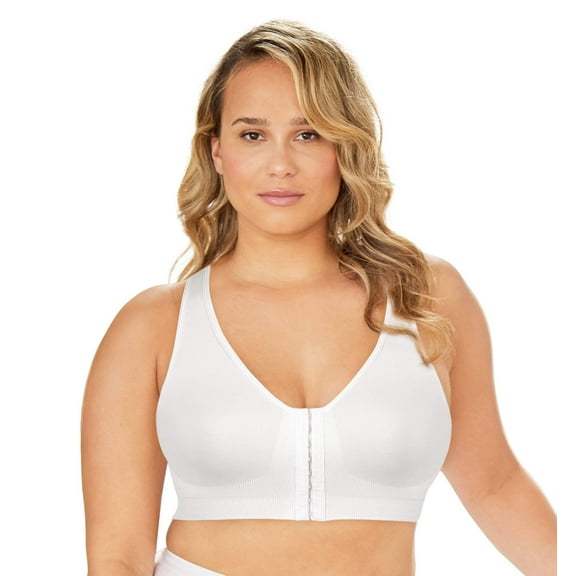Exquisite Form 5101000 Fully® Seamless Wireless Full Coverage Bra with Front Closure