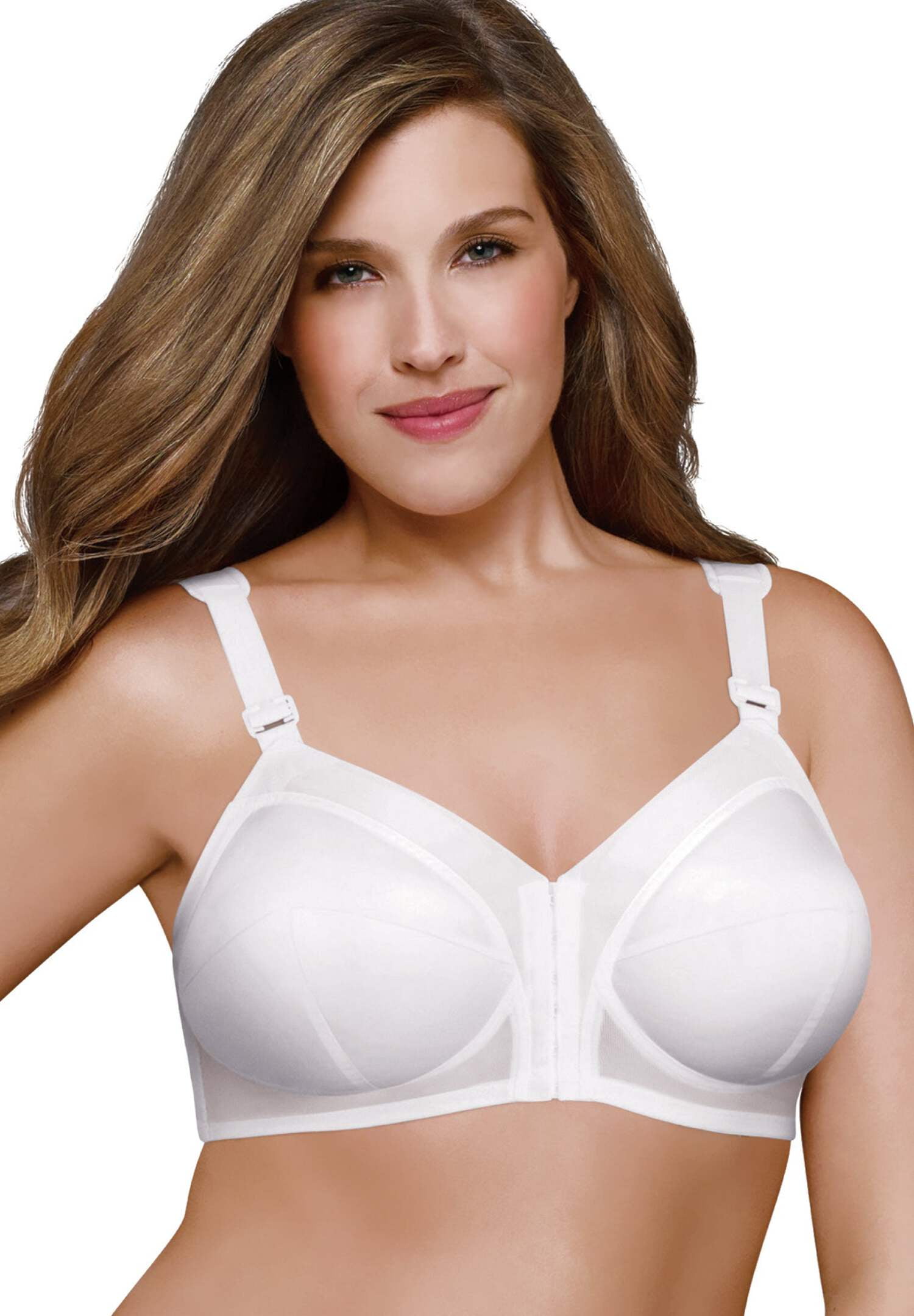 Exquisite Form 5100530 Fully® Classic Wireless Full-Coverage Bra with Front Closure