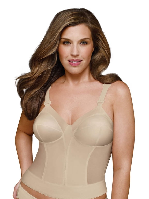5107532 Fully® Slimming Wireless Back Posture Support Longline Bra with Back Closure