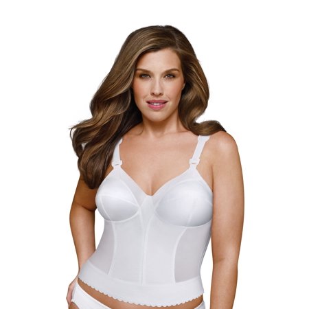 Exquisite Form 5107532 Fully® Slimming Wireless Back & Posture Support Longline Bra with Back Closure