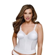 Exquisite Form 5107532 Fully  Slimming Wireless Back & Posture Support Longline Bra with Back Closure