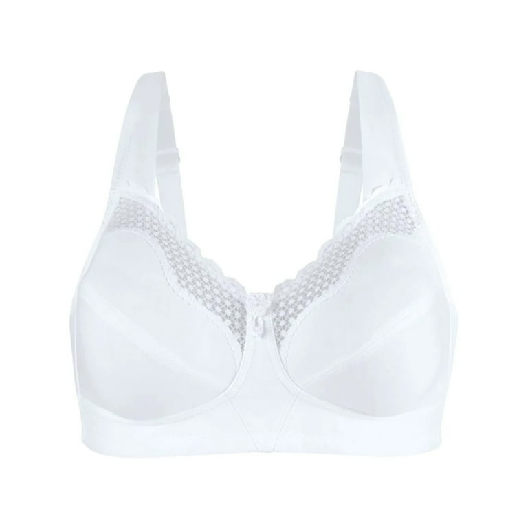 Exquisite Form Fully® Cotton Soft Cup Wirefree Bra With Lace - Style  5100535 