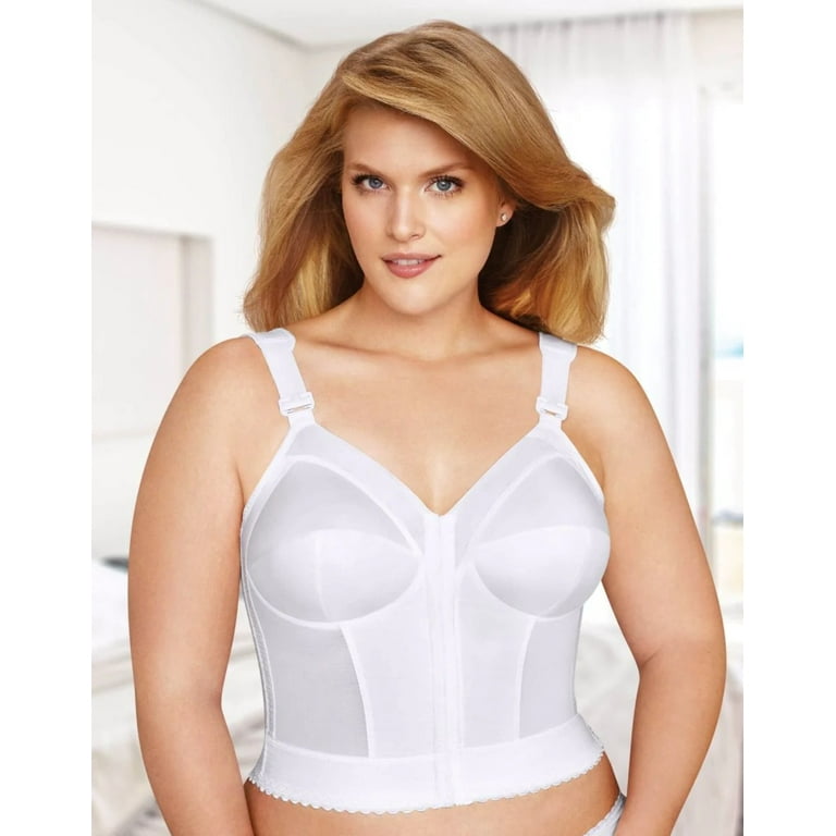 Exquisite Form Fully® Front Close Wirefree Longline Posture Bra - Style  5107530 