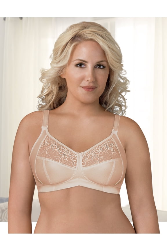 Fully® Soft Cup Bra with Embroidered Mesh - Style 5100514